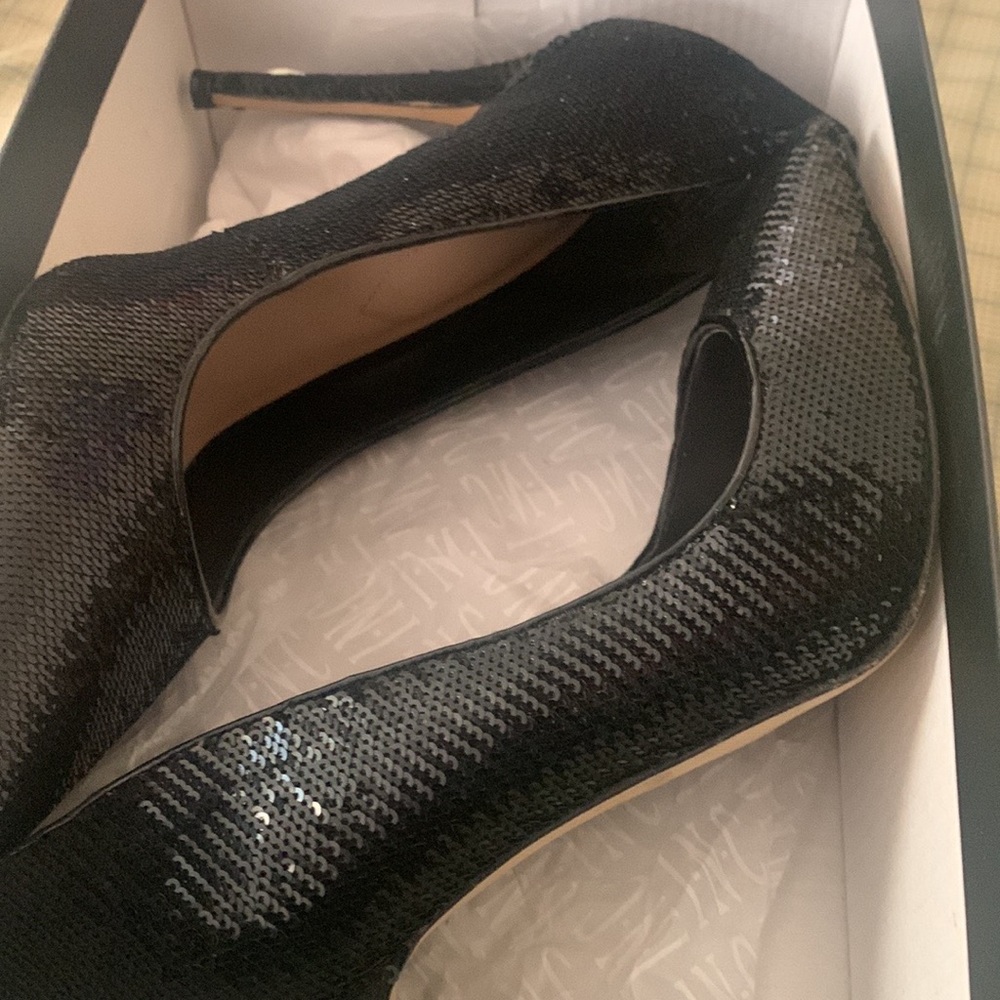 Black heels